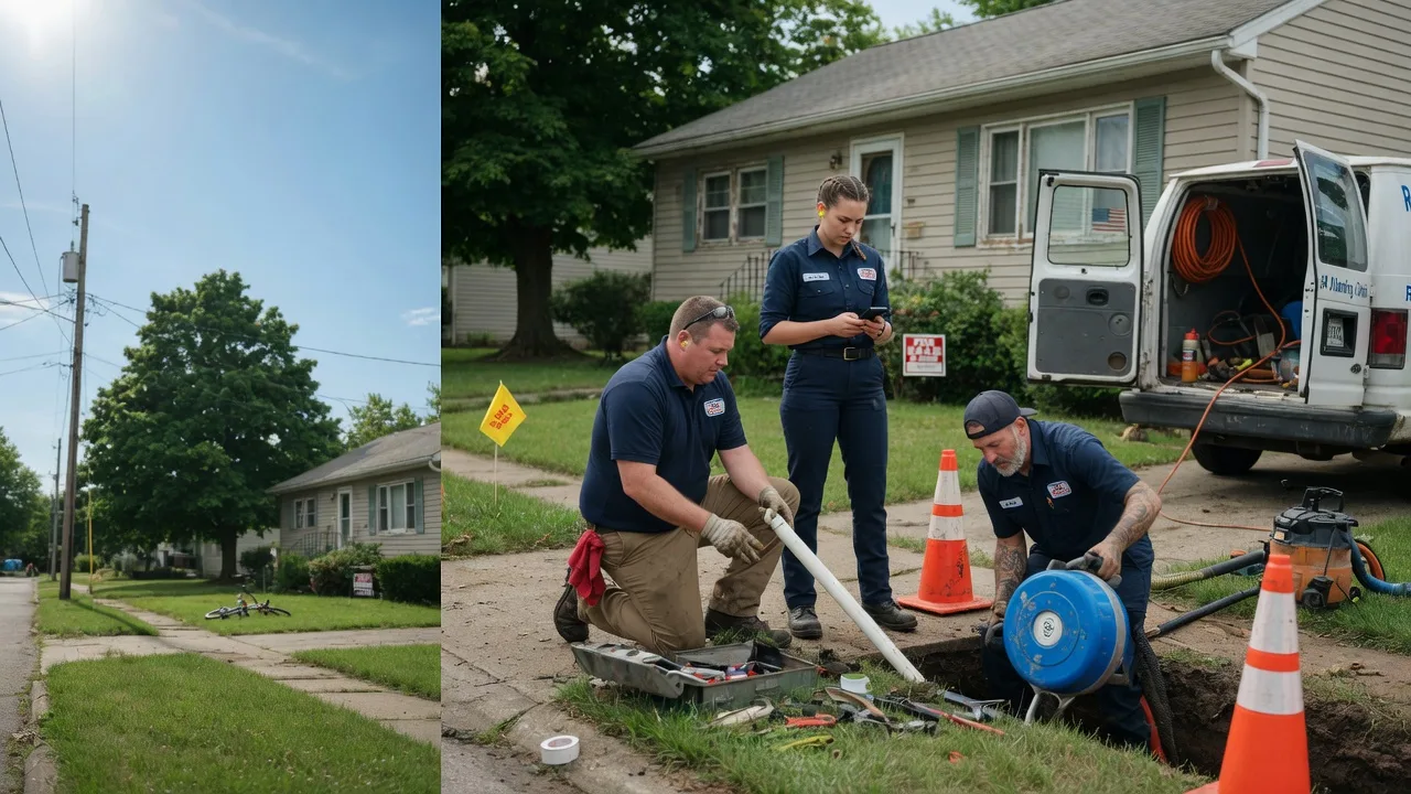 Sewer Line Repair in Newton Highlands, MA near me